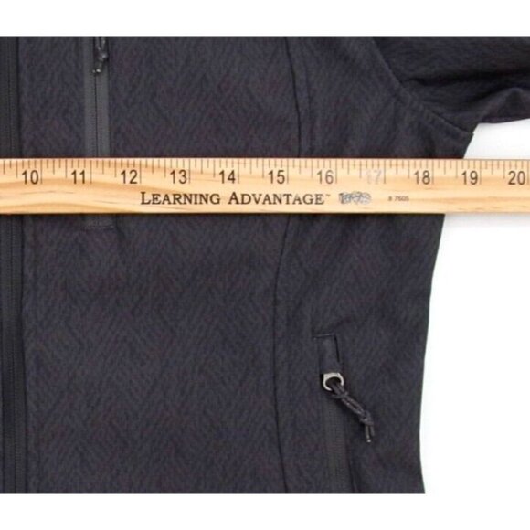 Free Country Jacket Womens Small Gray Soft Shell Faux Fur Lined Removable Hood - Picture 8 of 12